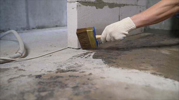 SJ Waterproofing Pros Waterproofing coverage map for Amelia, OH and surrounding area